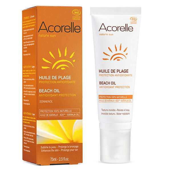 Acorelle Nature Sun Huile de Plage Bio 75ml