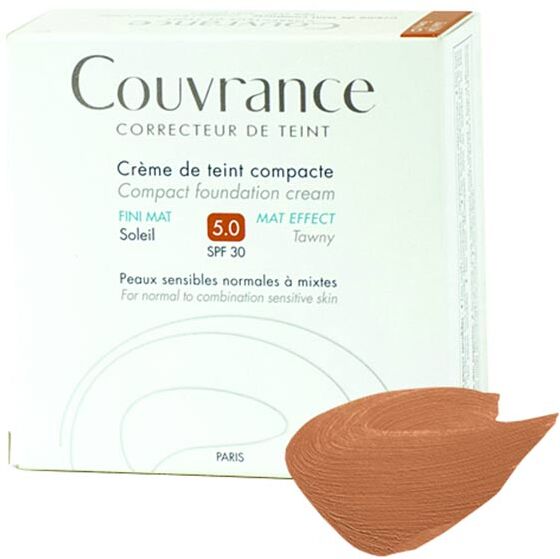 Avène Couvrance Crème de Teint Compacte Fini Mat Soleil 5.0 10g