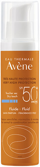 Avène Solaire Fluide SPF50+ Sans Parfum 50ml