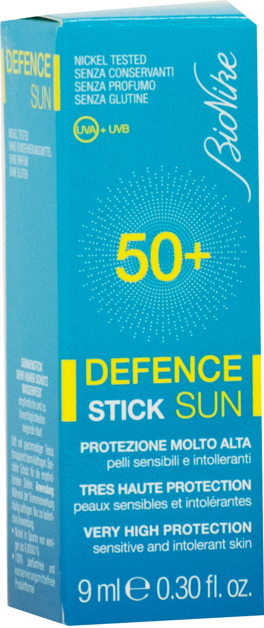 Bionike Defence Sun 50+ Stick Solaire Zones Délicates 9ml