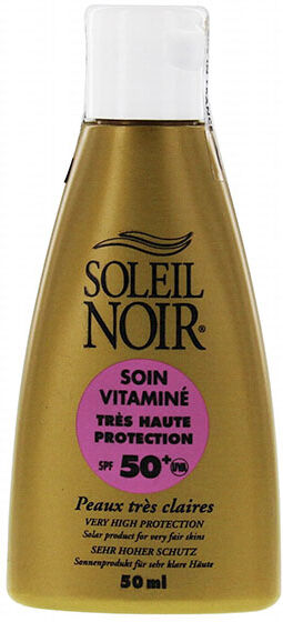 Soleil Noir Soin Vitaminé Très Haute Protection SPF50+ 50ml