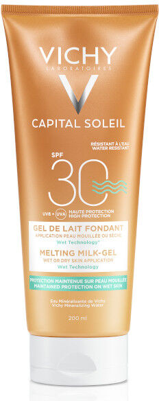 Vichy Capital Soleil Crème Solaire Gel de Lait Fondant SPF30 200ml