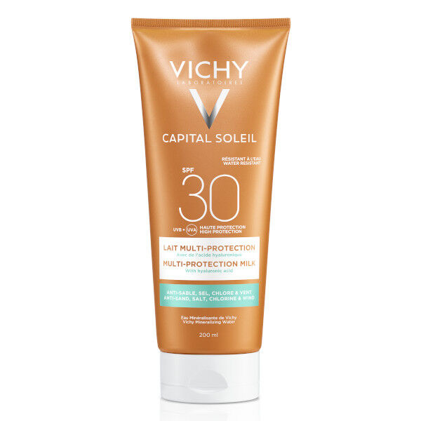Vichy Capital Soleil Crème Solaire Lait Multi-Protection SPF30 200ml