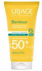 Uriage Bariésun Fluide Matifiant SPF50+ 50 ml - Tube 50 ml