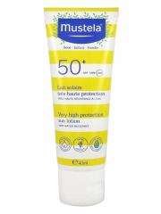 Mustela Lait Solaire Très Haute Protection Spf50+ 40 ml - Tube 40 ml