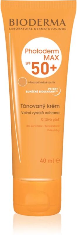 Bioderma Photoderm Max Cream Toning Sun Cream SPF 50+ Shade Golden Colour 40 ml