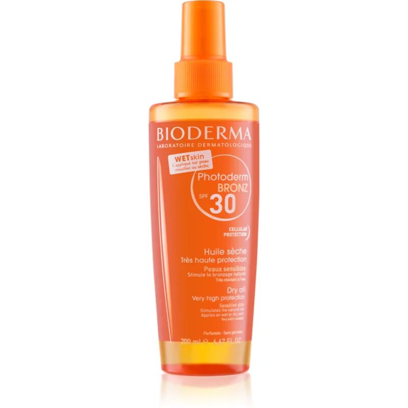 Bioderma Photoderm Bronz Oil Protective Dry Oil Spray SPF 30 200 ml