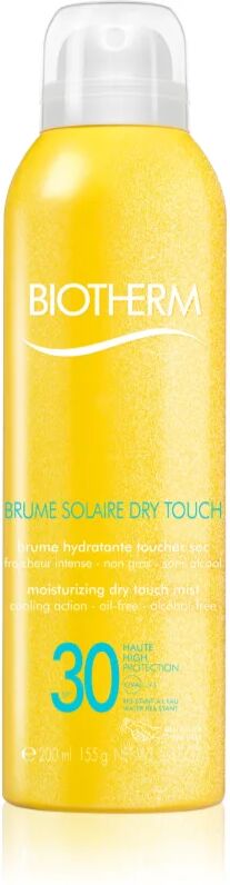 Biotherm Brume Solaire Dry Touch Moisturizing Mist Sunbathing With Matt Effect SPF 30 Waterproof 200 ml