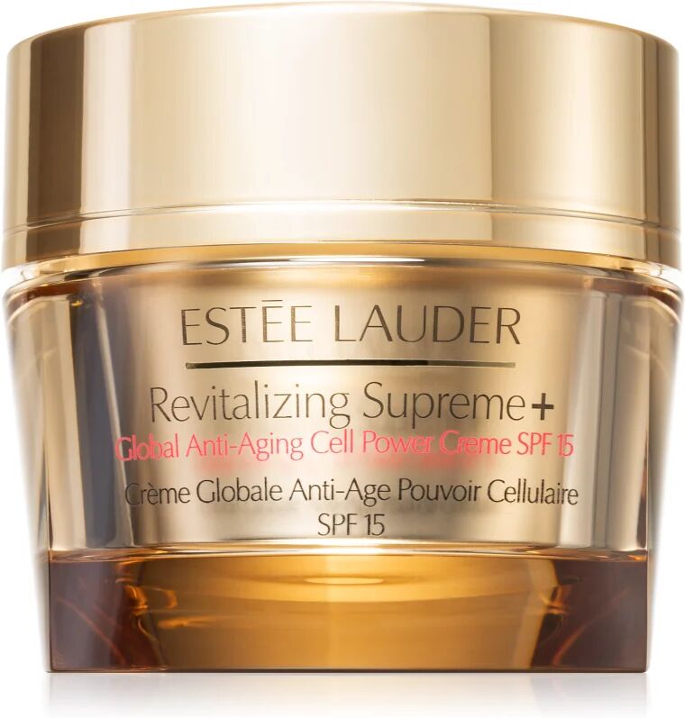 Estée Lauder Revitalizing Supreme + Global Anti-Aging Cell Power Creme SPF 15 Multi-Purpose Anti-Wrinkle Cream with Moringa Extract SPF 15 50 ml