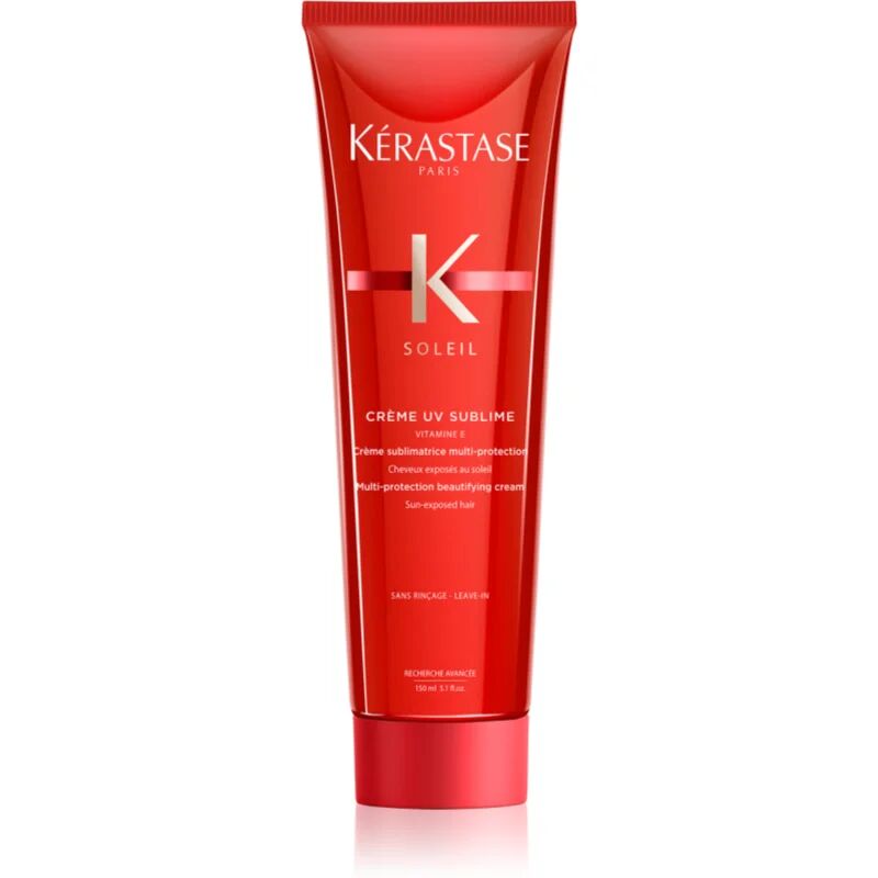 Kérastase Soleil Crème UV Sublime Protective Cream for Hair Damaged by Chlorine, Sun & Salt With UV Filter 150 ml
