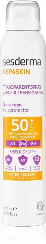 Sesderma Repaskin Transparent Sun Spray SPF 50+ 200 ml