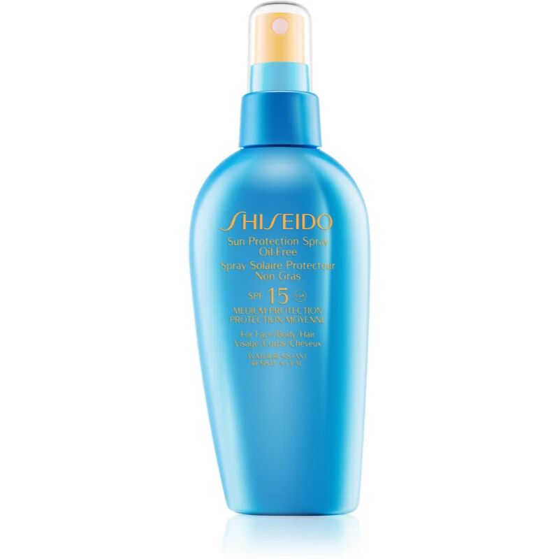 Shiseido Sun Care Sun Protection Spray Oil-Free Sun Spray SPF 15 150 ml