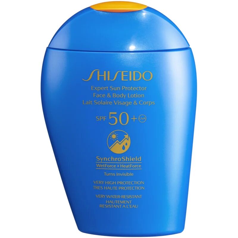 Shiseido Sun Care Expert Sun Protector Face & Body Lotion Sun Lotion for Face and Body SPF 50+ 150 ml