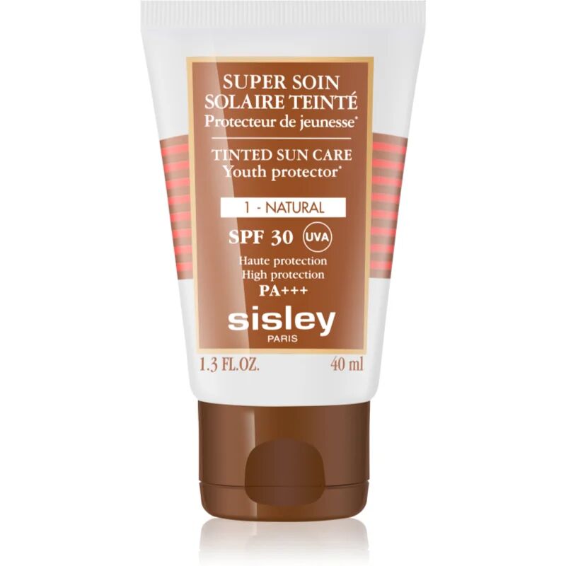 Sisley Super Soin Solaire Teinté Protective Tinted Cream for Face SPF 30 Shade 1 Natural 40 ml