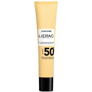 sunissime il fluido solare vellutato viso spf50 40ml - con lierac, il sole ha il suo rituale: preparare, proteggere, prolungare