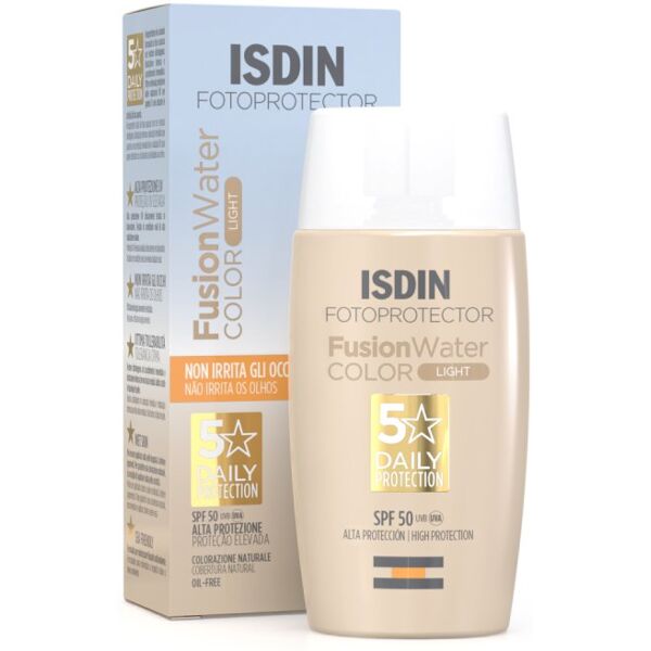 isdin srl fusion water color light spf 50 isdin 50ml