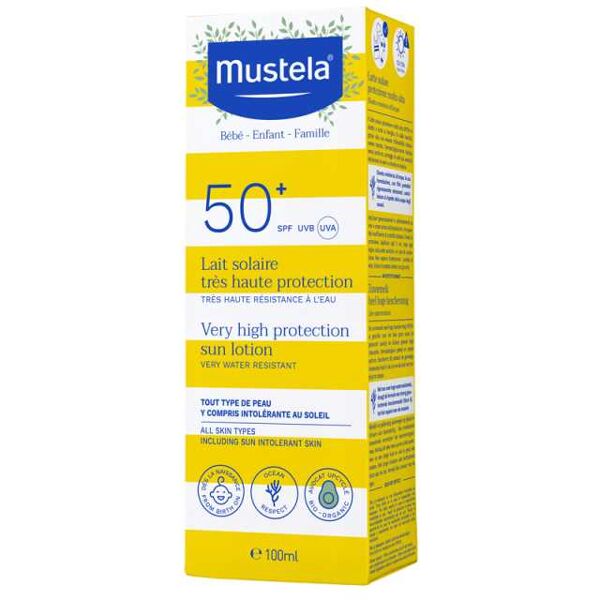 laboratories expan. latte solare spf50+ mustela 100ml