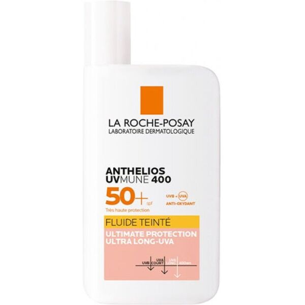 l'oreal anthelios uvmune 400 fluido colorato spf50+ la roche posay 50ml