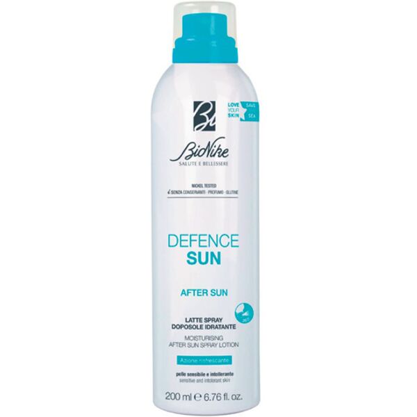 bionike defence sun latte spray corpo doposole idratante 200ml