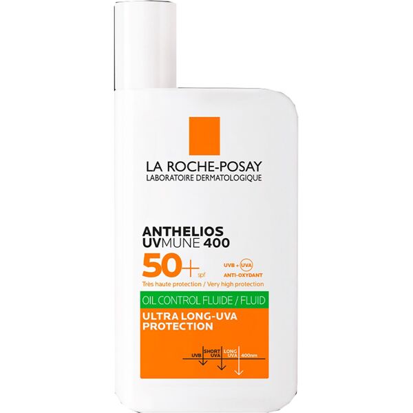 l'oreal la roche-posay anthelios uvmune 400 fluido colorato oil control 50ml spf50+