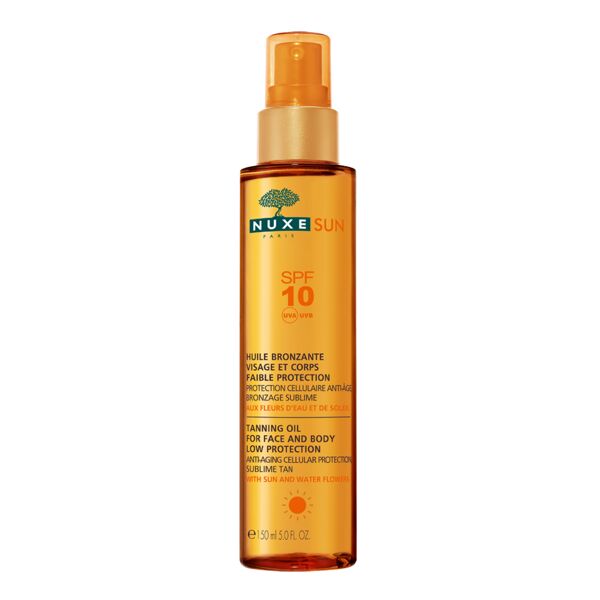 laboratoire nuxe italia srl nuxe sun huile bronzante spf10