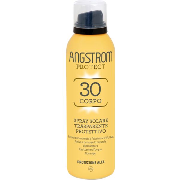 angstrom protect angstrom spray solare trasparente corpo spf 30 protettivo 150 ml