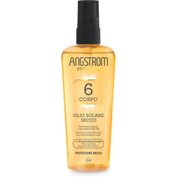 angstrom protect angstrom olio secco spray spf 6 protezione corpo 150 ml