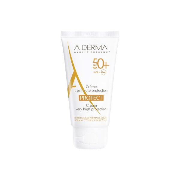 aderma a-derma protect crema solare viso spf 50+ 40 ml