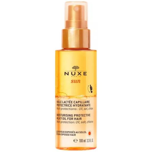 nuxe sun huile lactee capillaire 100 ml