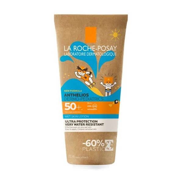 la roche posay anthelios gel pelle bagnata bambino 50+ 200 ml