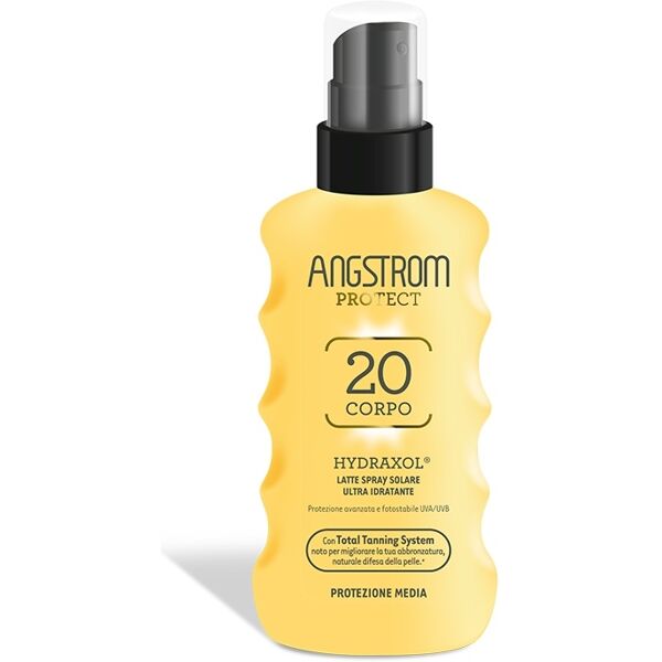 angstrom protect angstrom latte solare spray ultra idratante spf 20 corpo 175 ml