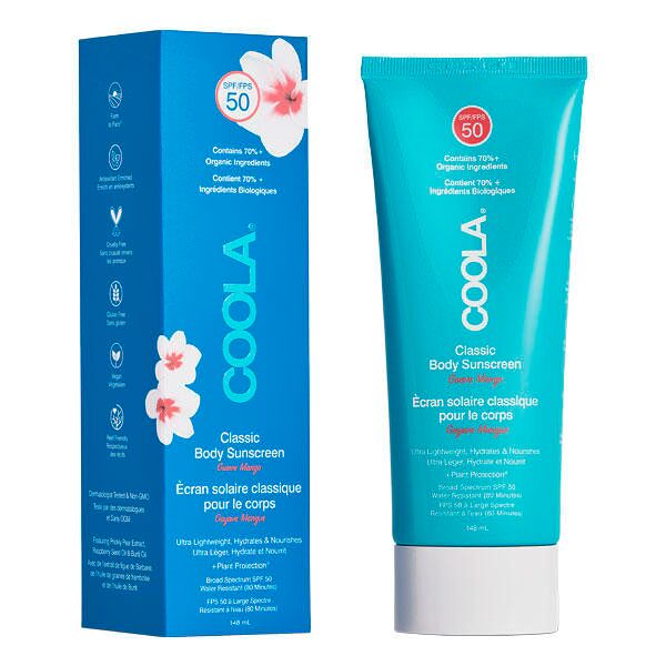 coola classic spf 50 body lotion guava mango 148 ml