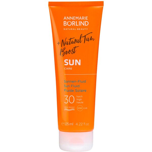 annemarie bÖrlind sun fluido solare natural tan boost spf 30 125 ml