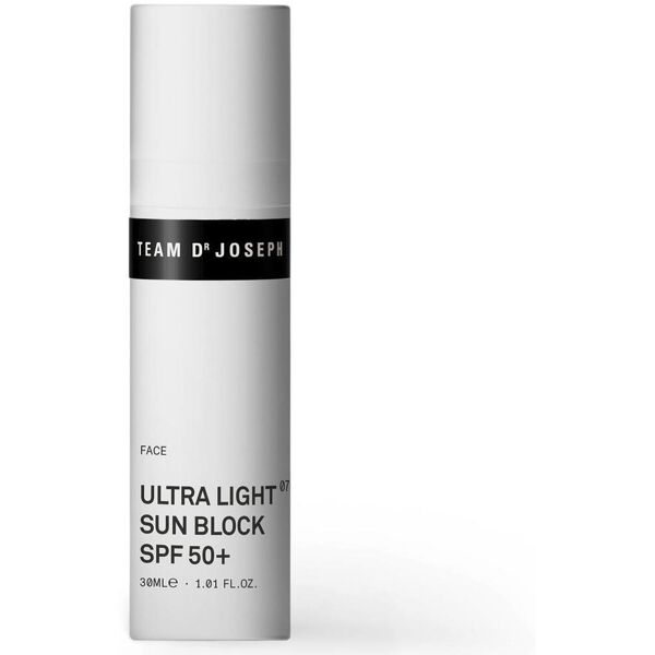 team dr joseph ultralight sun block spf 50+ 30 ml