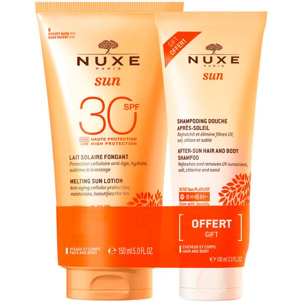 nuxe sun set lozione solare fondente spf 30