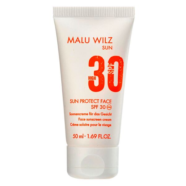 malu wilz sun protezione solare del viso spf 30 50 ml