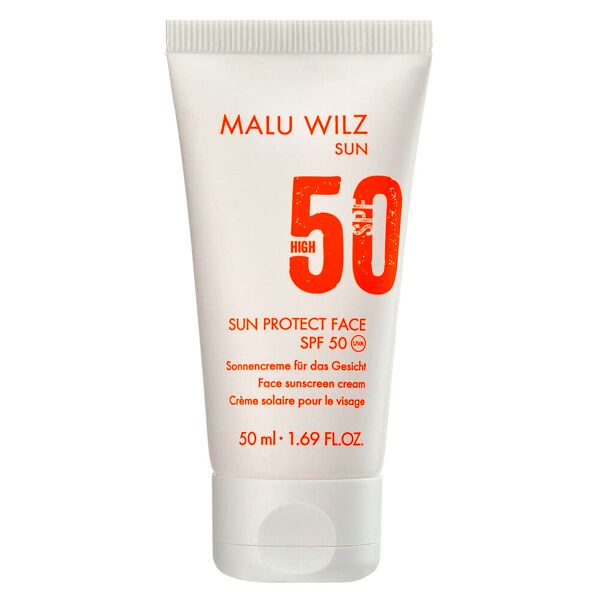 malu wilz sun protezione solare del viso spf 50 50 ml