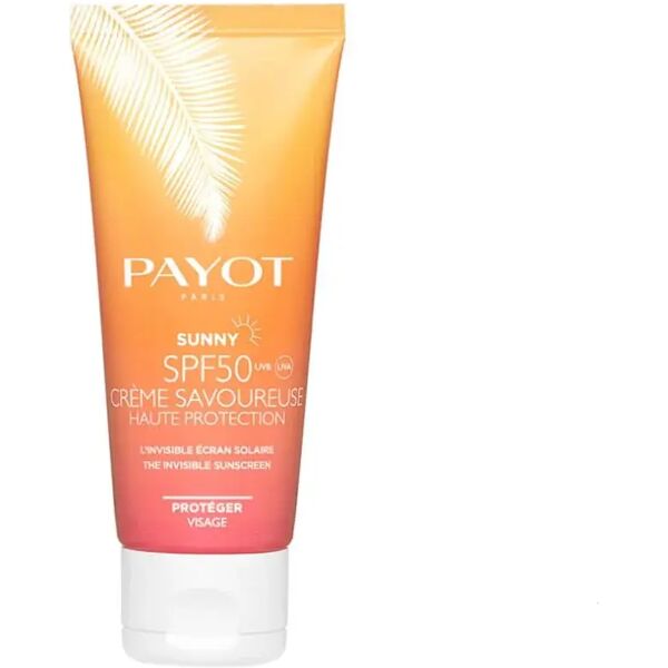 payot paris sunny creme savoureuse spf50 crema solare viso 50ml