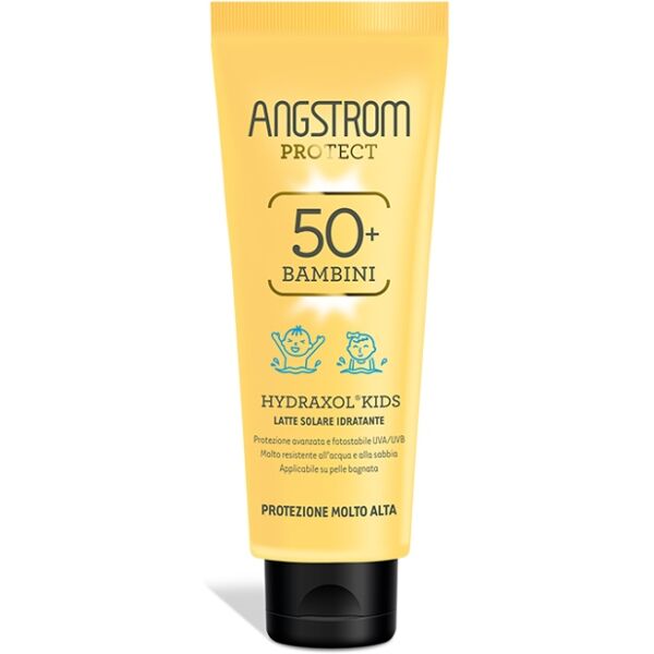 perrigo italia srl angstrom latte solare idratante spf50+ invisibile 125ml