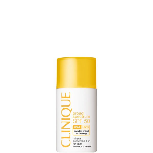 clinique mineral sunscreen lotion for face spf 50 - fluido protettivo viso pelli sensibili 30 ml