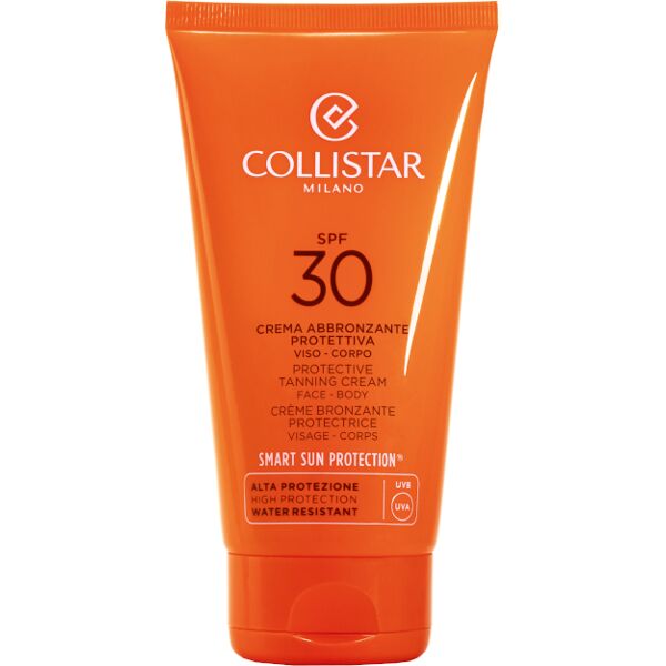 collistar crema abbronzante protezione ultra viso e corpo water resistant spf 30 150 ml