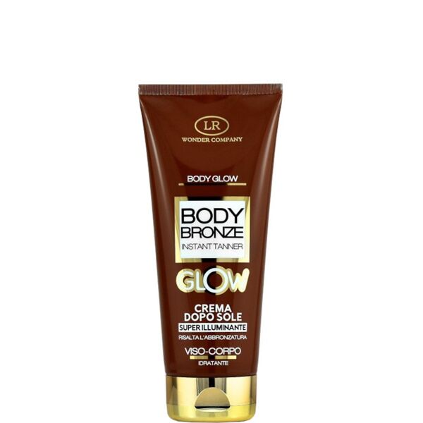 lr wonder company body glow - body bronze instant tanner viso/corpo 200 ml