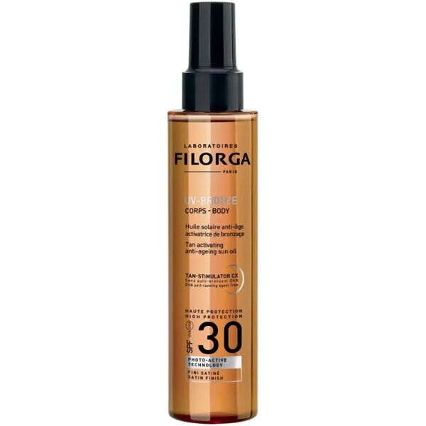 filorga uv-bronze body spf 30 spray solare corpo 150 ml