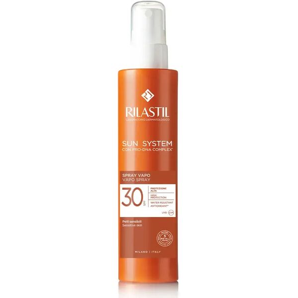 rilastil sun system spray solare spf 30 protezione corpo 200 ml