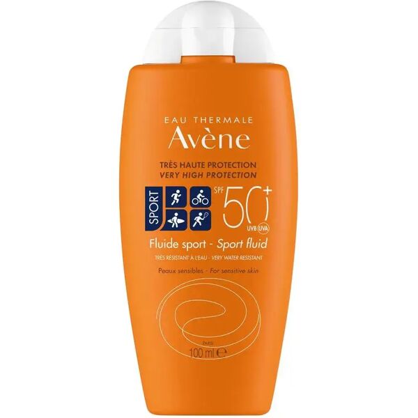 avène solare fluido sport spf 50+ protezione antiossidante 100 ml