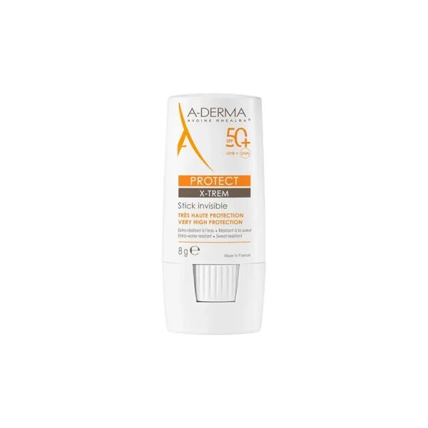 a-derma protect x-trem stick invisibile spf50+ 8 g