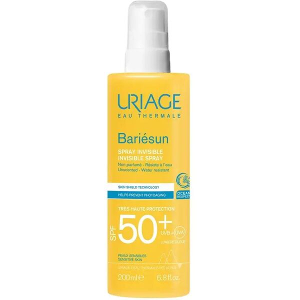 uriage bariésun spray solare senza profumo spf 50+ protezione corpo 200 ml