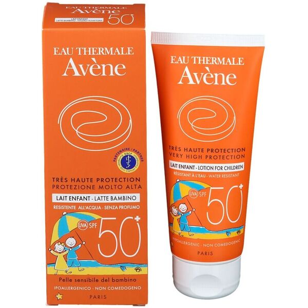 avene avène solare latte bambino spf 50+ protezione molto alta corpo 100 ml