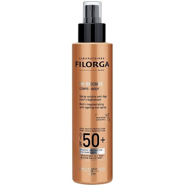 filorga uv bronze body 50+ 150 ml