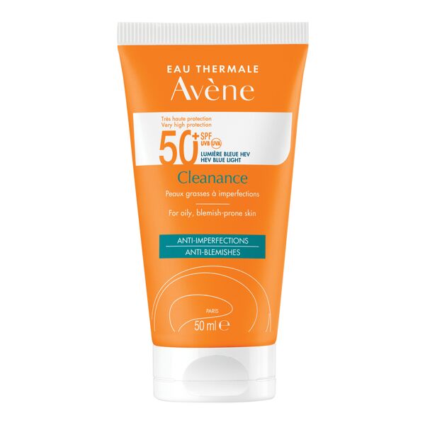 avene avène solare cleanance viso crema solare spf 50+ pelle tendenza acneica 50 ml